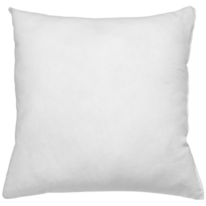 Garnissage de coussin Carrée 60x60 en Coton Blanc 