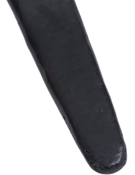 Cuillère à amuse-bouche indonésienne 16 cm Terre cuite Noir The Burned 