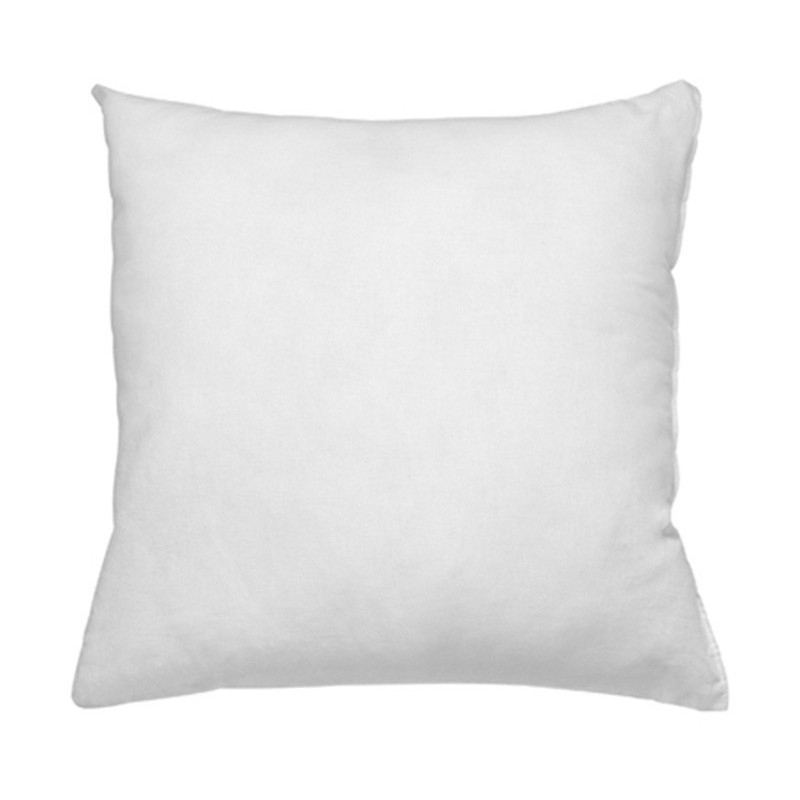 Garnissage de coussin Carrée 40x40 en Coton Blanc 