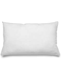Garnissage de coussin Rectangulaire 50x30 en Coton Blanc 