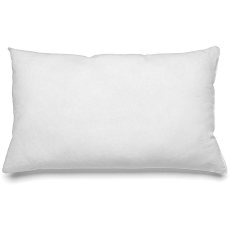 Garnissage de coussin Rectangulaire 50x30 en Coton Blanc 