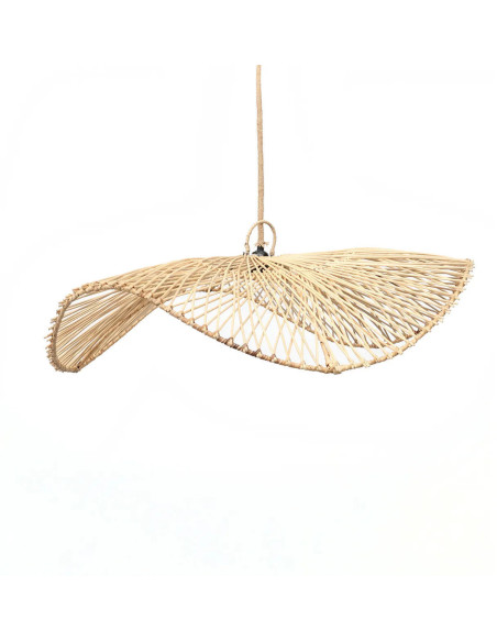 Abat jour original XL Chapeau pour suspension 75 cm en Rotin Naturel The Chapeau 