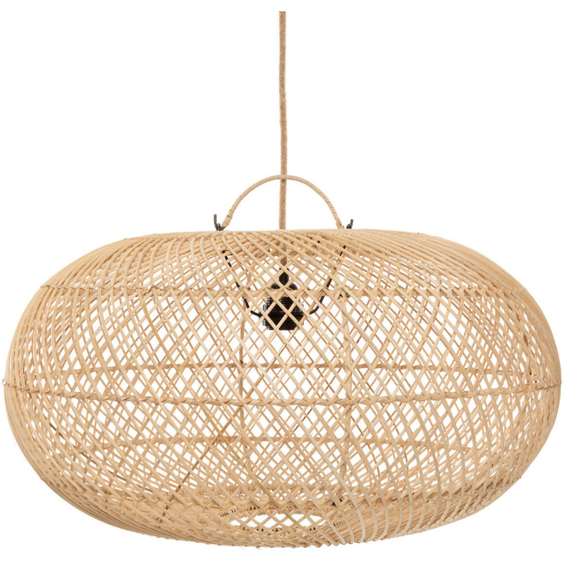 Abat jour original XL pour suspension 60 cm en Rotin Naturel The Wholly 