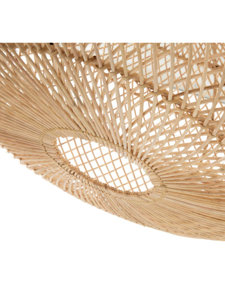 Abat jour original XL pour suspension 60 cm en Rotin Naturel The Wholly 