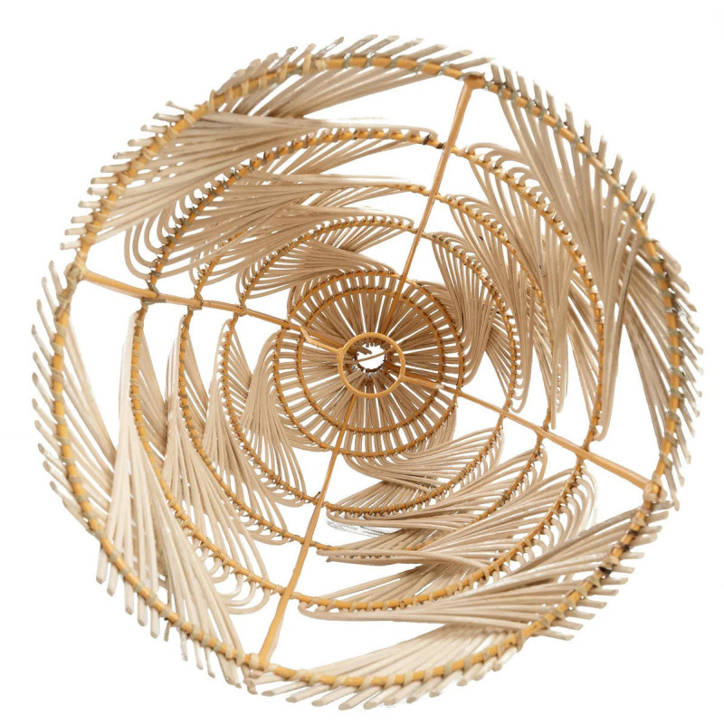 Abat-jour pour suspension 30 cm Rotin Naturel The Garaffa 