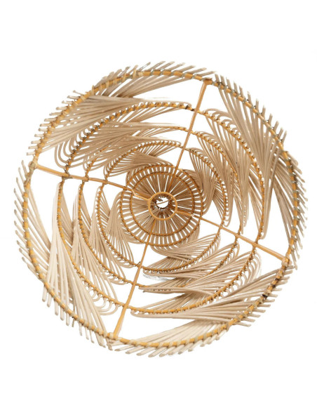 Abat-jour pour suspension 30 cm Rotin Naturel The Garaffa 
