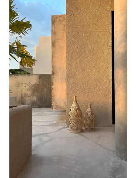 Abat-jour pour suspension 30 cm Rotin Naturel The Garaffa 