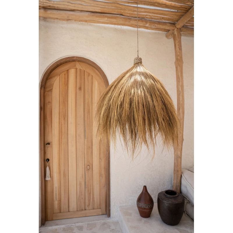 Suspension 50 cm Herbe Naturel The Rayung Hut 