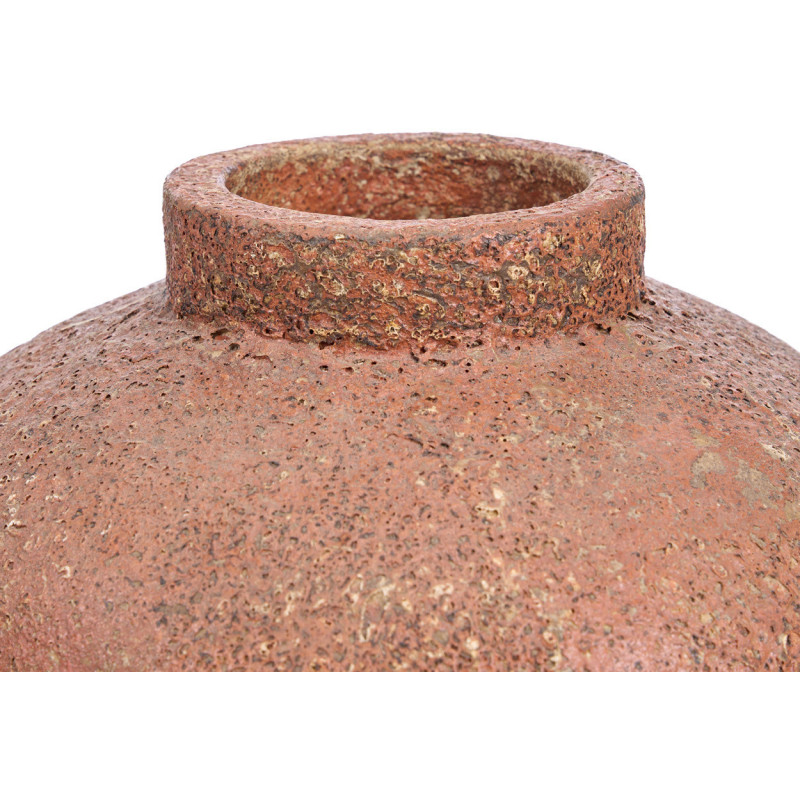 Grand Vase style brut organique Jarre H 40 cm Terre cuite Terracotta Vieilli The Clay Echo 