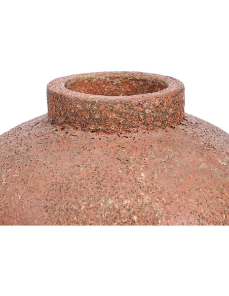 Grand Vase style brut organique Jarre H 40 cm Terre cuite Terracotta Vieilli The Clay Echo 