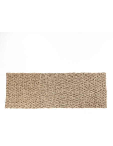 Grand Tapis de couloir bord de mer Rectangulaire 70x200 Sisal Naturel Tressé The Sizali 