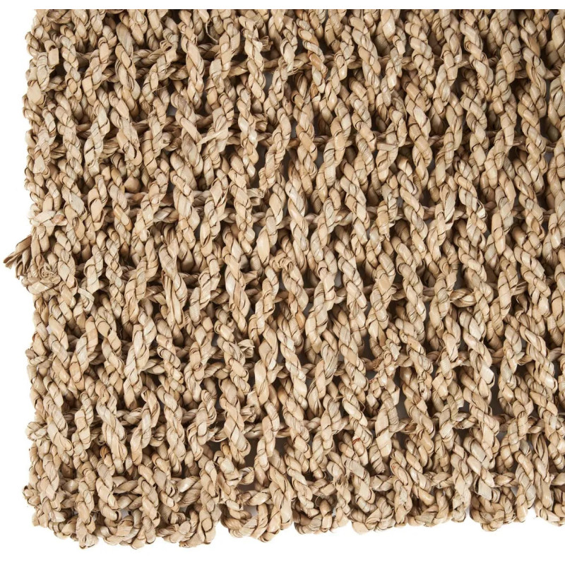 Grand Tapis de couloir bord de mer Rectangulaire 70x200 Sisal Naturel Tressé The Sizali 
