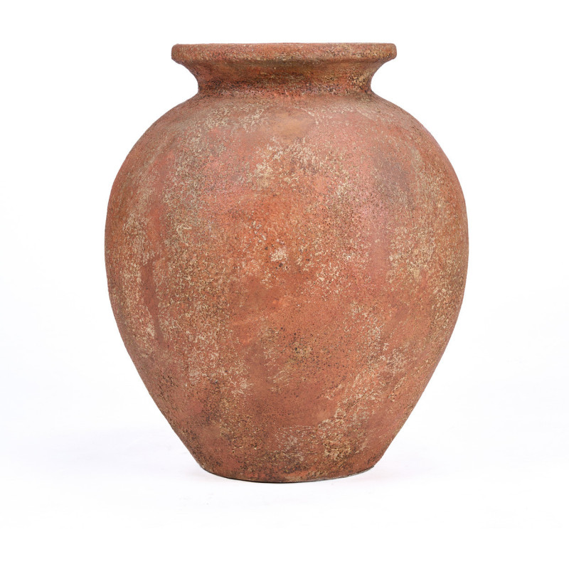Grand Vase vintage Jarre H 50 cm Terre cuite Terracotta Vieilli the Clay Silence 