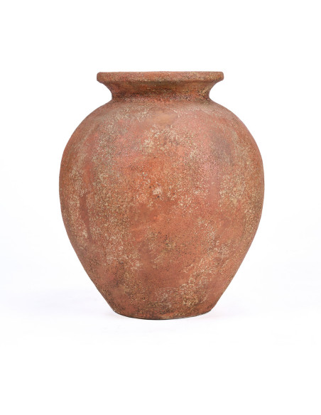 Grand Vase vintage Jarre H 50 cm Terre cuite Terracotta Vieilli the Clay Silence 