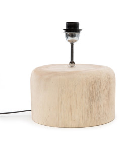 Pied de lampe 15x26 Bois de teck Naturel The Teak Wood 