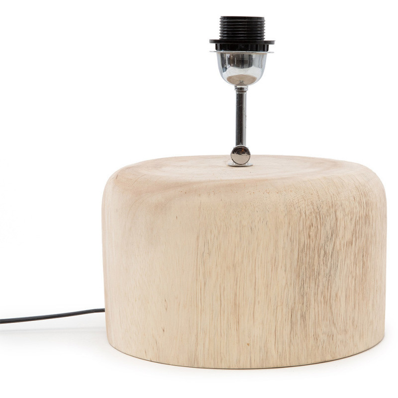 Pied de lampe 15x26 Bois de teck Naturel The Teak Wood 