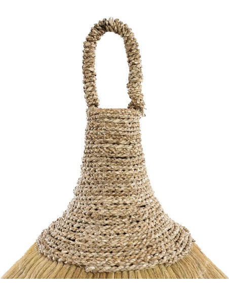 Abat jour Bohème chic pour suspension 50 cm en Herbe Medong Naturel The Makiki 