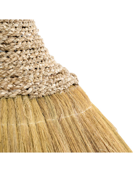 Abat jour Bohème chic pour suspension 50 cm en Herbe Medong Naturel The Makiki 