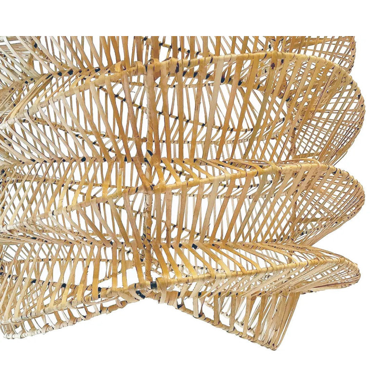 Abat-jour pour suspension 55 cm Rotin Naturel The Good Vibes 