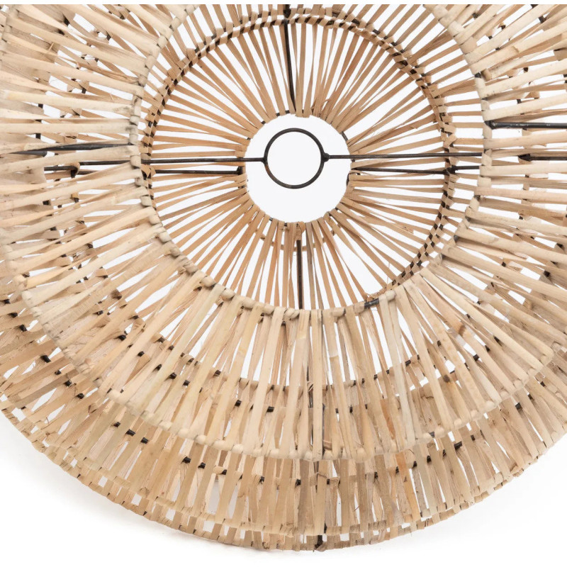 Abat-jour pour suspension 55 cm Rotin Naturel The Good Vibes 