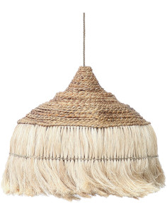 Abat jour original Bohème pour suspension 50 cm en Herbe d'abaca Naturel The Abaca 