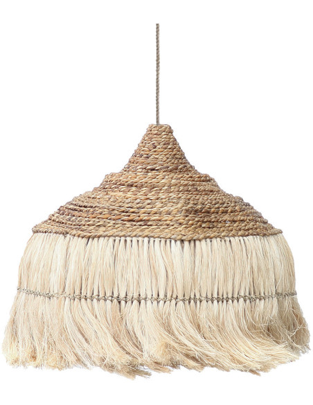Abat jour original Bohème pour suspension 50 cm en Herbe d'abaca Naturel The Abaca 