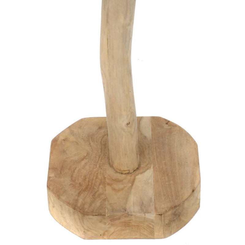 Porte manteaux original en Bois de teck Naturel The Coat Hanger 