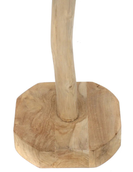 Porte manteaux original en Bois de teck Naturel The Coat Hanger 