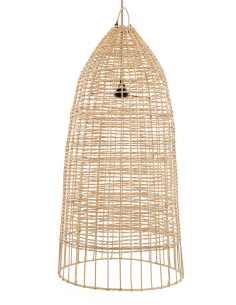 Abat-jour pour suspension 45 cm Rotin Naturel The Elba 