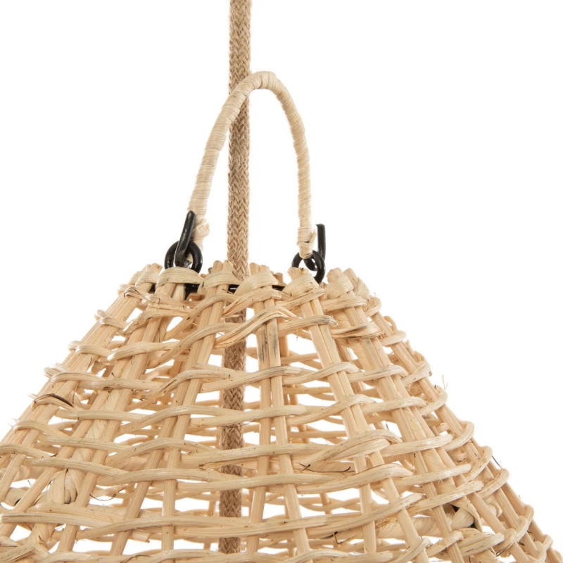 Abat-jour pour suspension 45 cm Rotin Naturel The Elba 