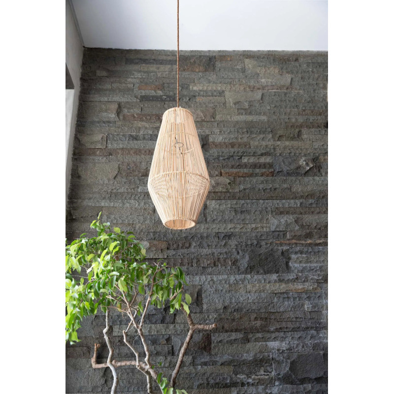 Abat-jour pour suspension 30 cm Rotin Naturel The Afrodisiac 