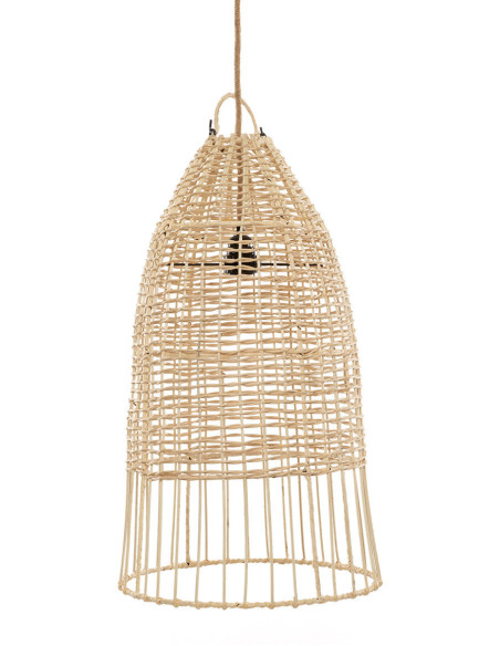 Abat-jour pour suspension 30 cm Rotin Naturel The Elba 