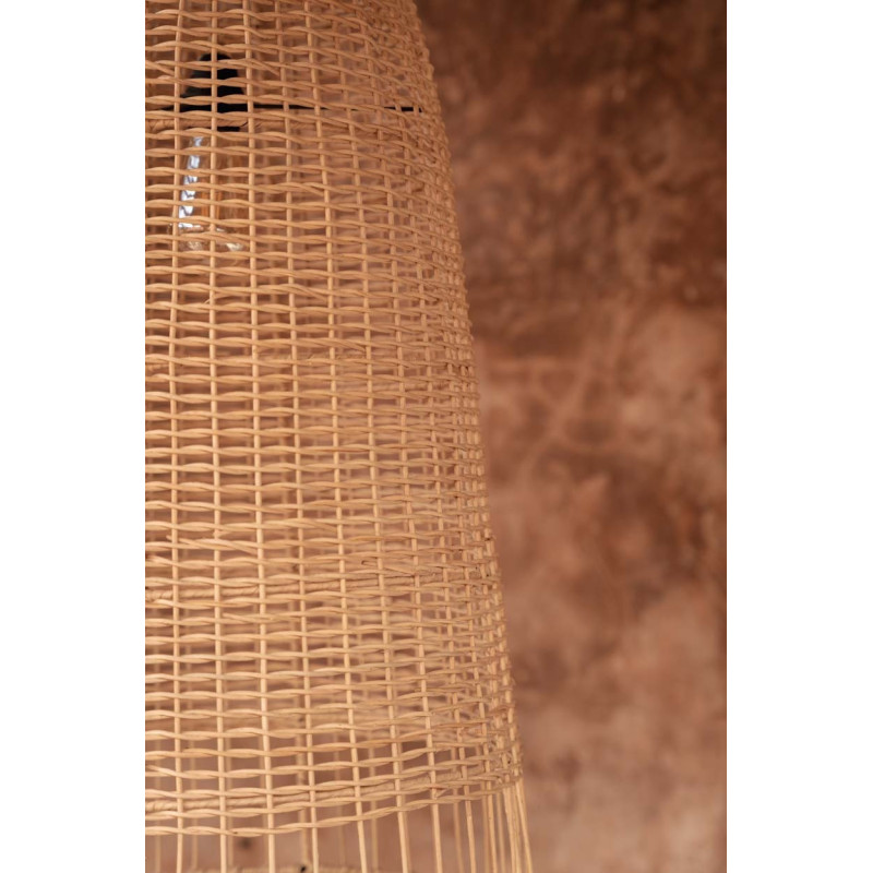Abat-jour pour suspension 30 cm Rotin Naturel The Elba 