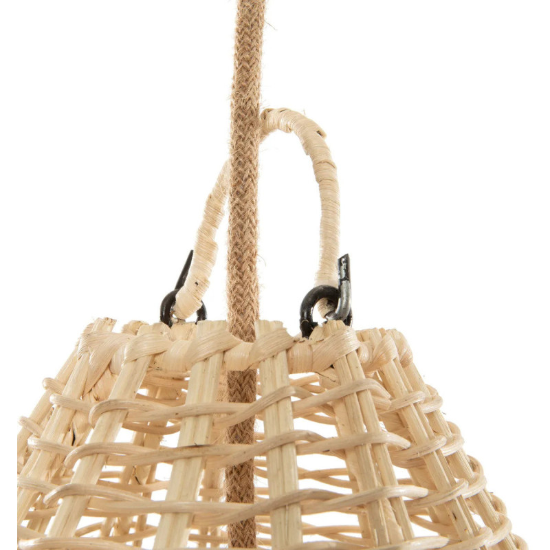 Abat-jour pour suspension 30 cm Rotin Naturel The Elba 