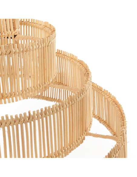 Abat jour original Gâteau pour suspension 51 cm en Rotin Naturel The Wedding Cake 