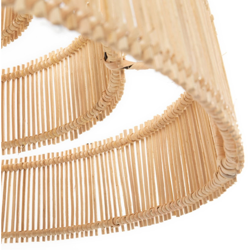 Abat jour original Gâteau pour suspension 51 cm en Rotin Naturel The Wedding Cake 