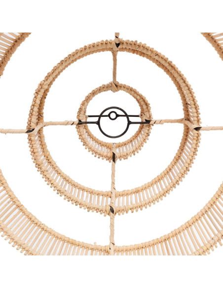 Abat jour original Gâteau pour suspension 51 cm en Rotin Naturel The Wedding Cake 