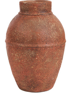 Grand Vase vintage Amphore H 40 cm Terre cuite Terracotta Vieilli The Amphora Rustica 