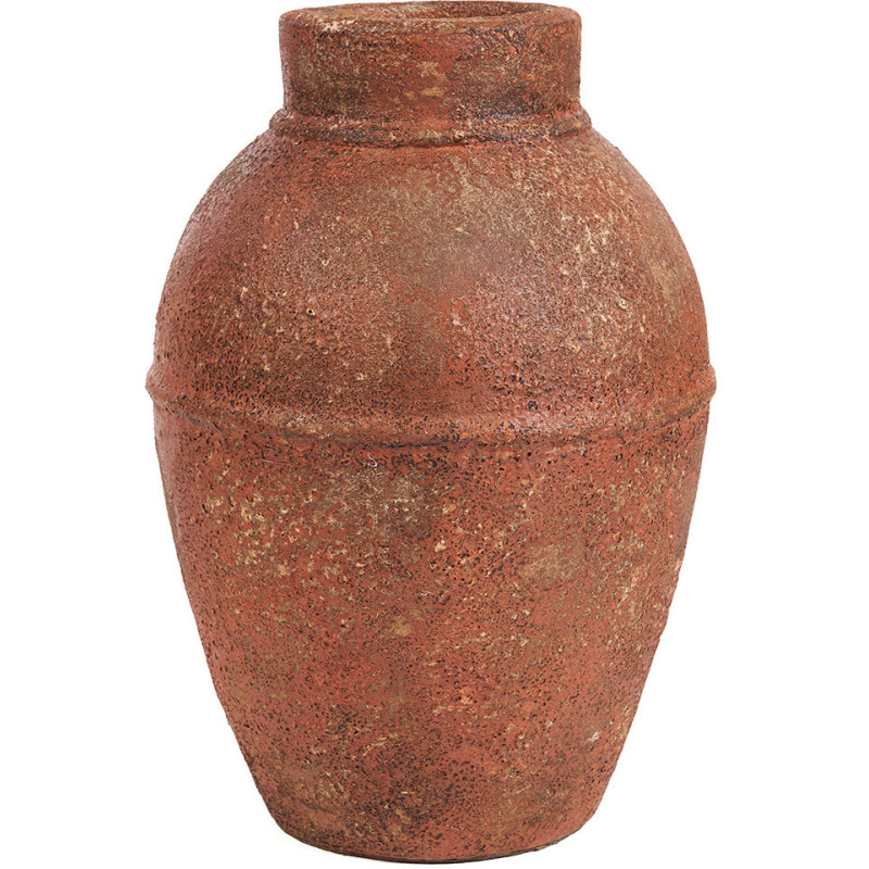 Grand Vase vintage Amphore H 40 cm Terre cuite Terracotta Vieilli The Amphora Rustica 