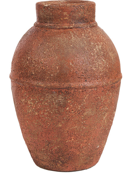 Grand Vase vintage Amphore H 40 cm Terre cuite Terracotta Vieilli The Amphora Rustica