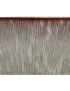 Saladier rond 19 cm Grès Greige Marron The Peniche 