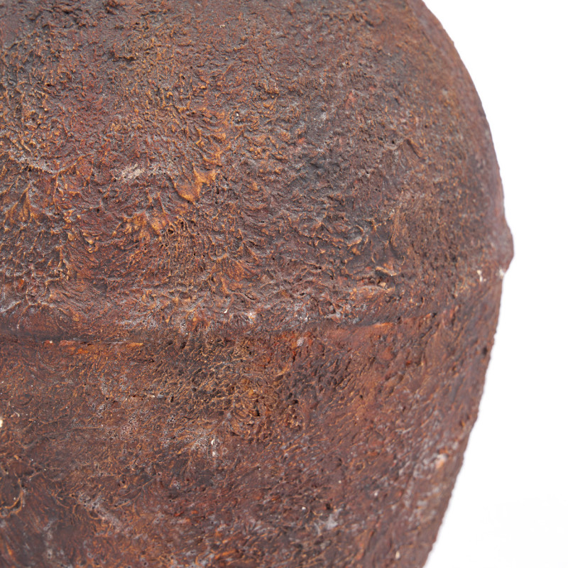 Vase vintage Amphore H 30 cm Terre cuite Bordeaux Vieilli The Amphora Rustica 