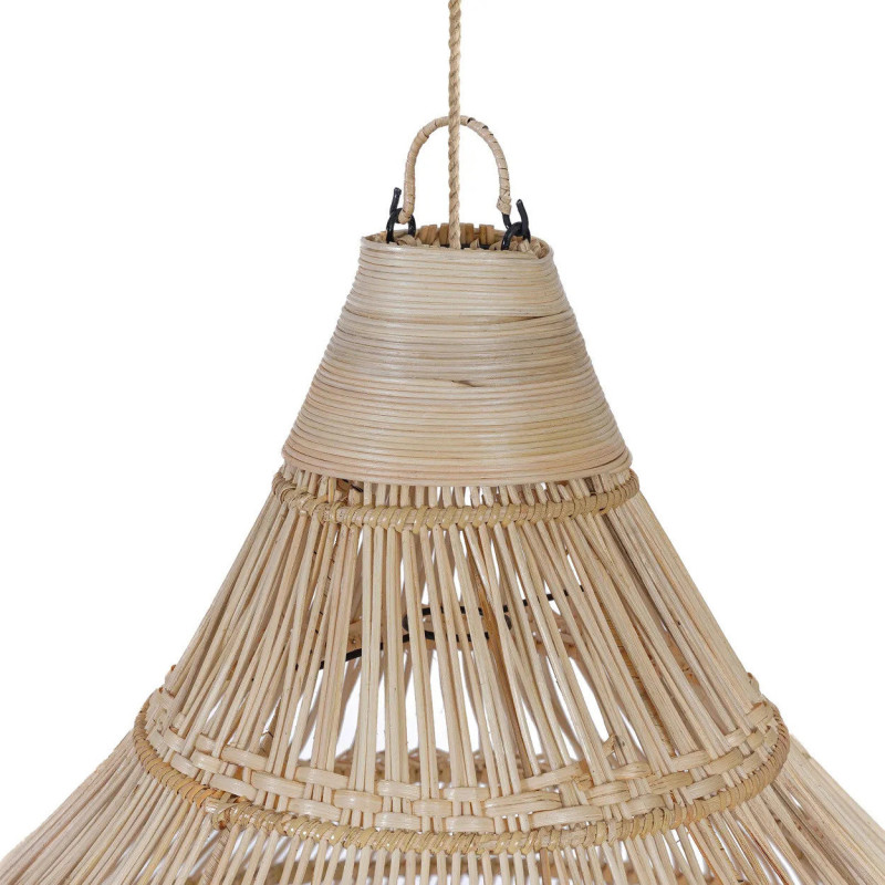 Abat-jour pour suspension 55 cm Rotin Naturel The Drop 