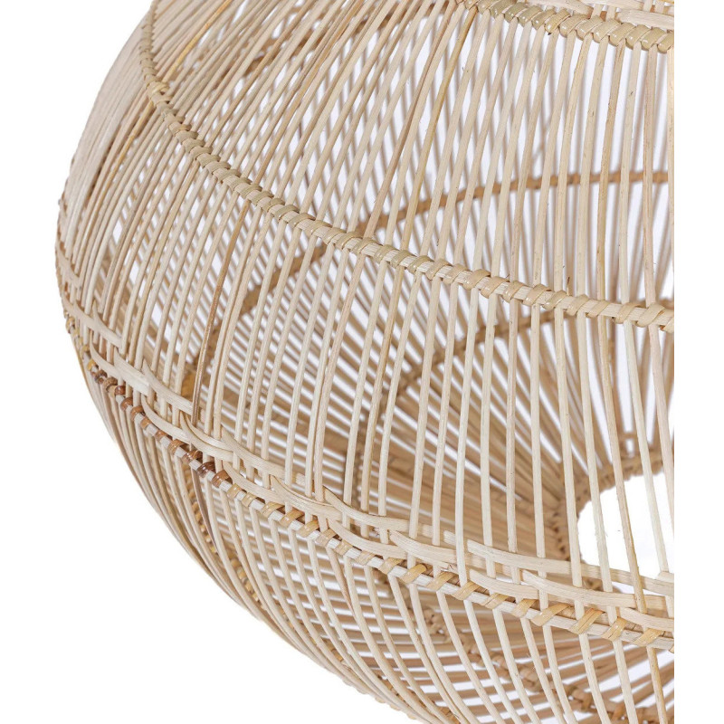 Abat-jour pour suspension 55 cm Rotin Naturel The Drop 