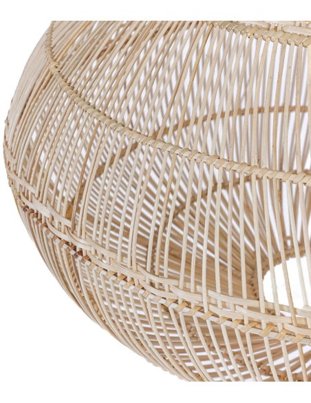 Abat-jour pour suspension 55 cm Rotin Naturel The Drop 