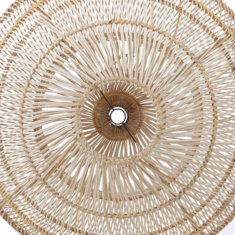 Abat-jour pour suspension 55 cm Rotin Naturel The Drop 