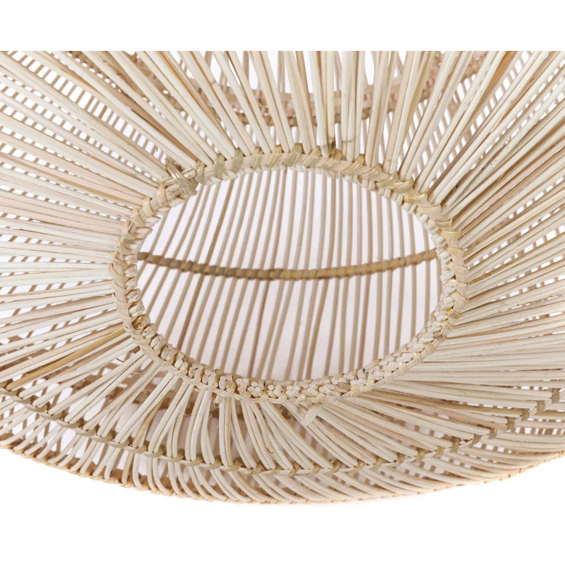 Abat-jour pour suspension 55 cm Rotin Naturel The Drop 