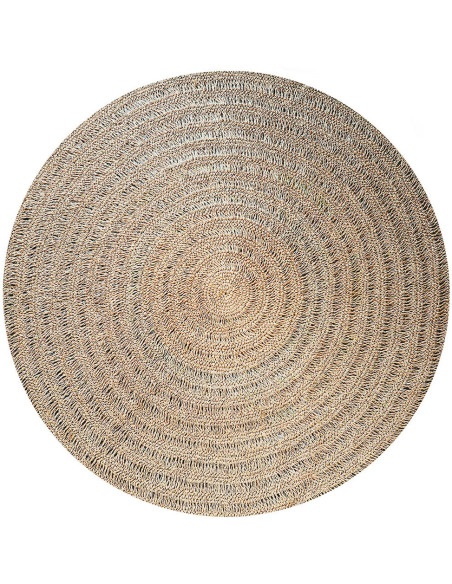 Tapis Rond 200 cm en Raphia Sisal Palmier Naturel The Seagrass 