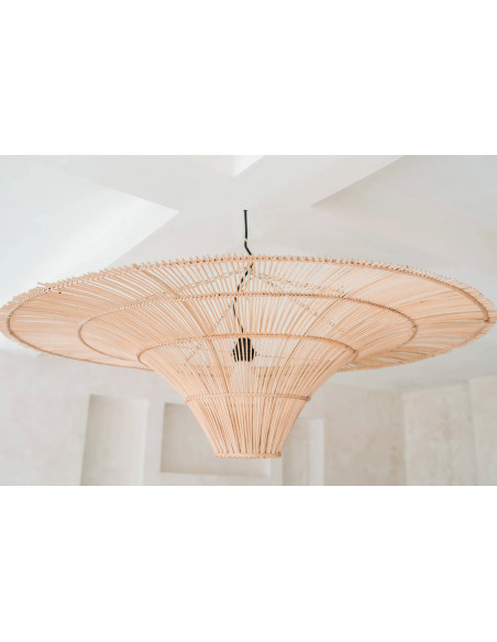 Abat-jour pour suspension 60 cm Rotin Naturel The Sky 