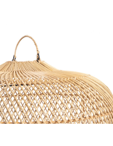 Abat-jour pour suspension 58 cm Rotin Naturel The Batu Bolong 